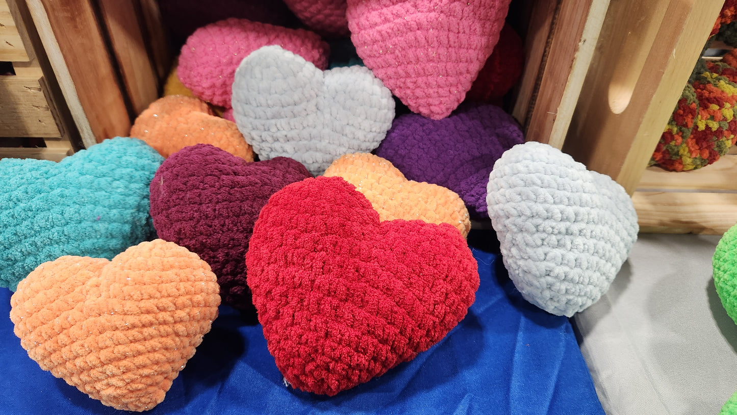 Crochet : Heart Plushie