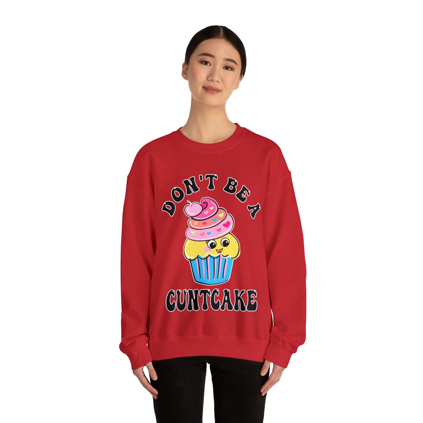 Don't Be A Cuntcake: Unisex Heavy Blend™ Crewneck Sweatshirt