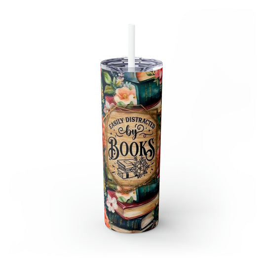 Easily Distracted by Books - 20oz Tumbler
