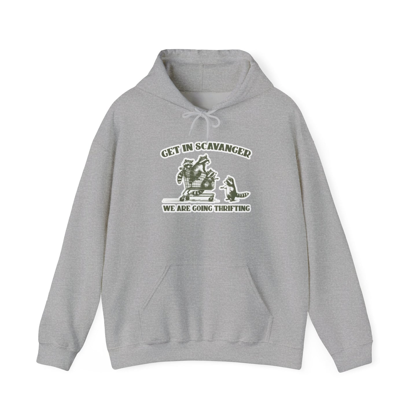 Get in Scavanger We Are Going Thrifting - Unisex Heavy Blend™ Hooded Sweatshirt