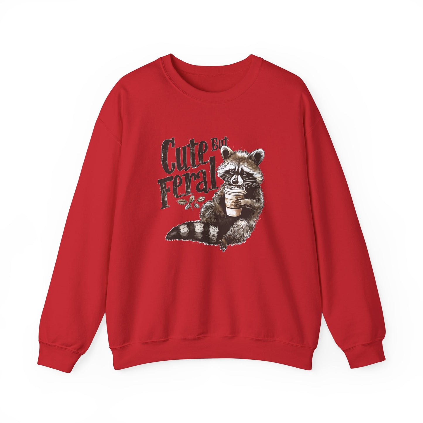 Cute but Feral - Unisex Heavy Blend™ Crewneck Sweatshirt