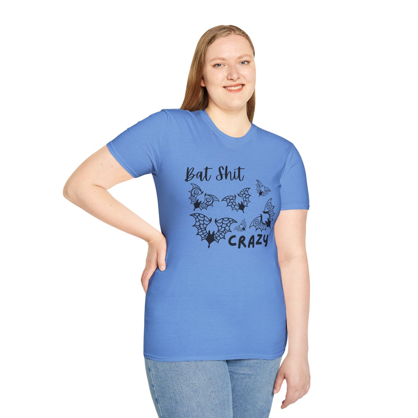 Bat Shit Crazy Unisex Softstyle T-Shirt