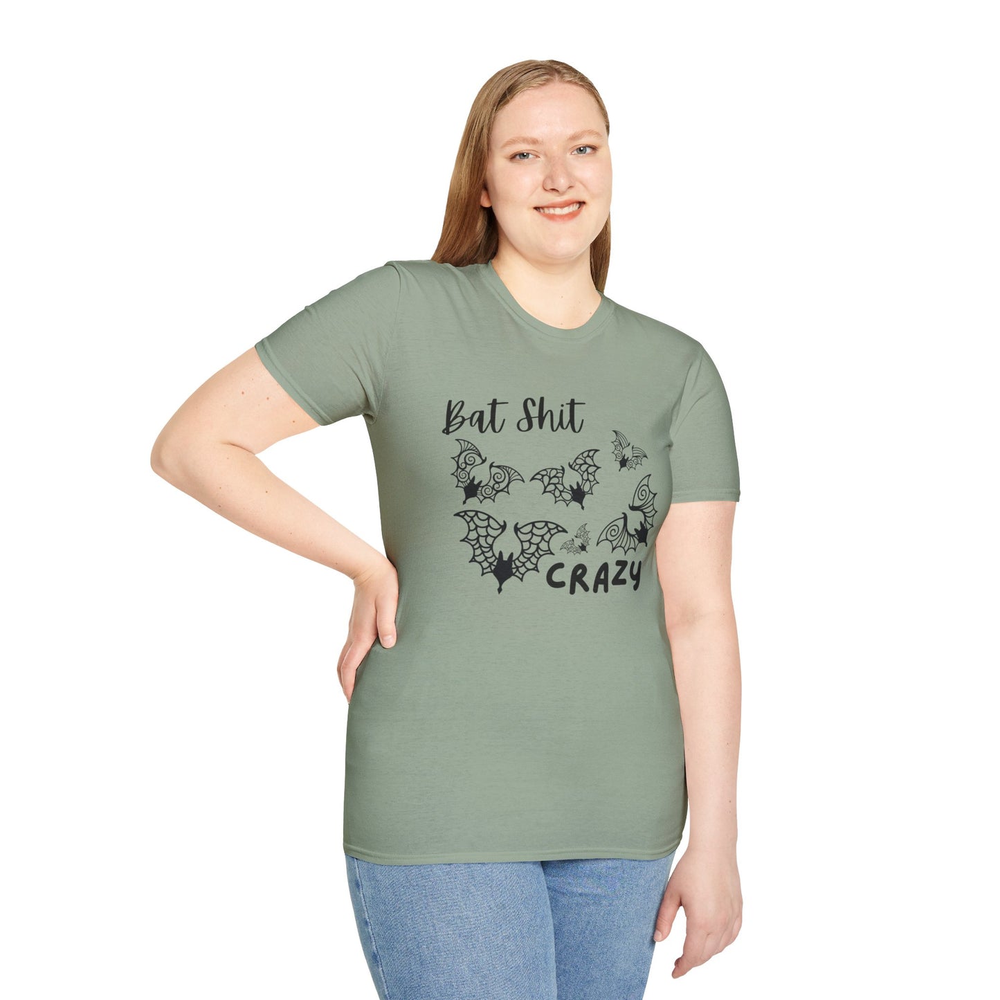 Bat Shit Crazy Unisex Softstyle T-Shirt