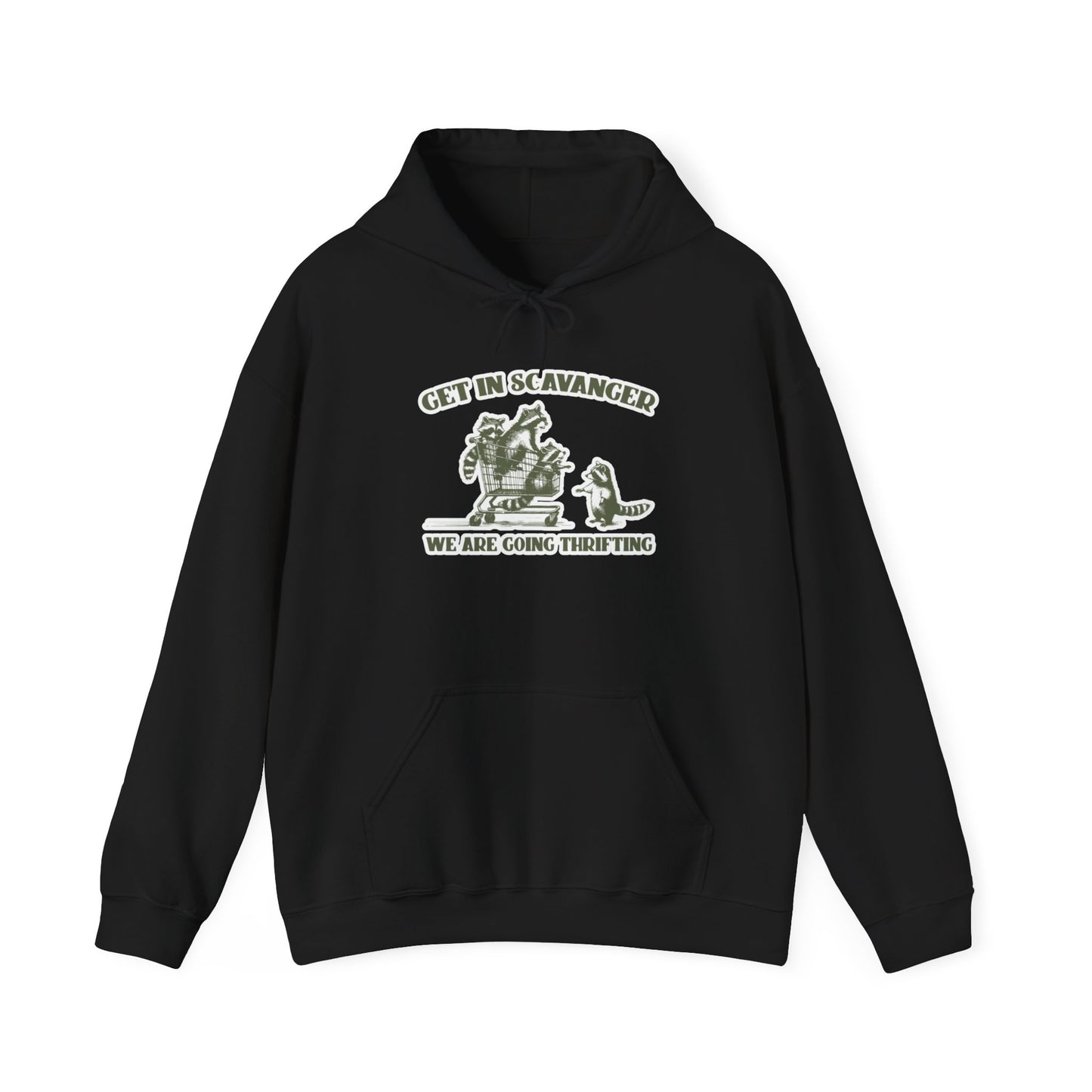 Get in Scavanger We Are Going Thrifting - Unisex Heavy Blend™ Hooded Sweatshirt