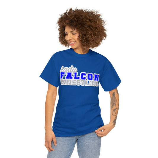 Skyview High School Wrestling: Unisex Heavy Cotton Tee