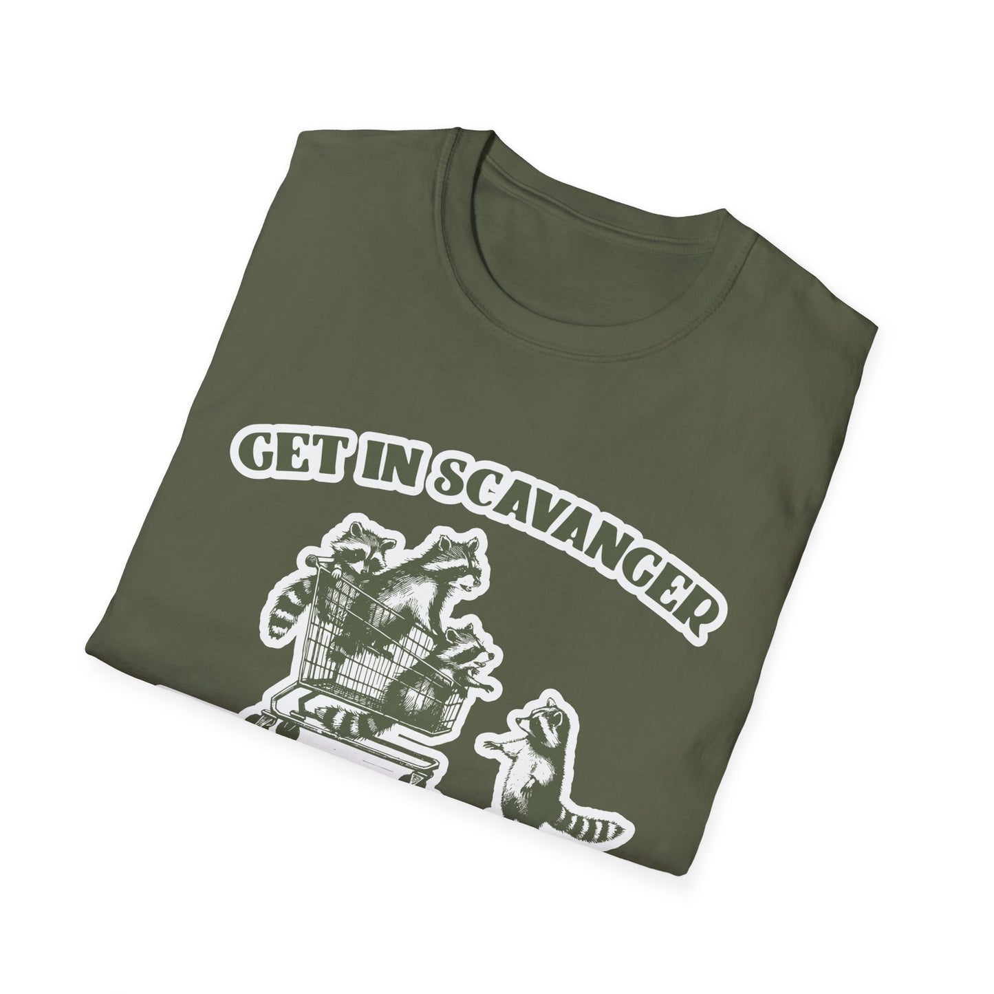 Get in Scavanger We're Going Thrifting - Unisex Softstyle T-Shirt