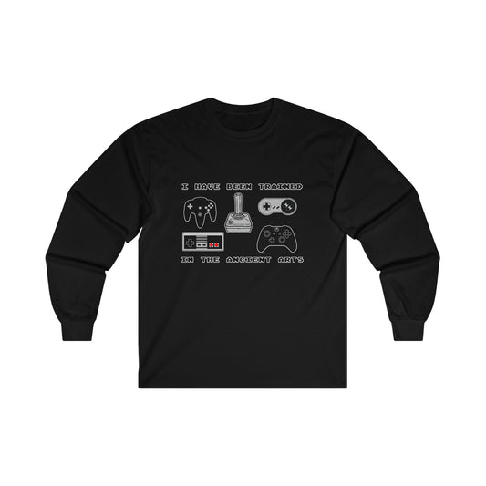 I Have Been Trained In The Ancient Arts: Ultra Cotton Long Sleeve Tee