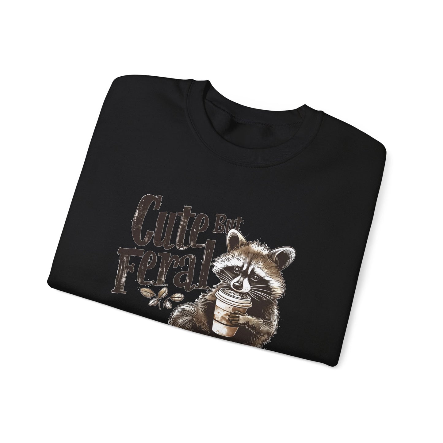 Cute but Feral - Unisex Heavy Blend™ Crewneck Sweatshirt