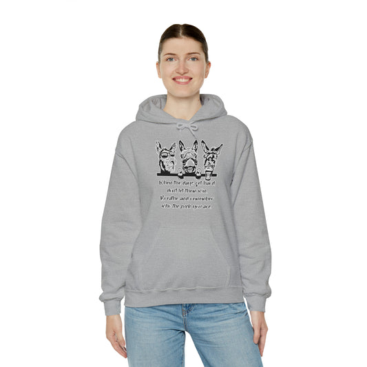 Remember Who TF You Are: Unisex Heavy Blend™ Hooded Sweatshirt