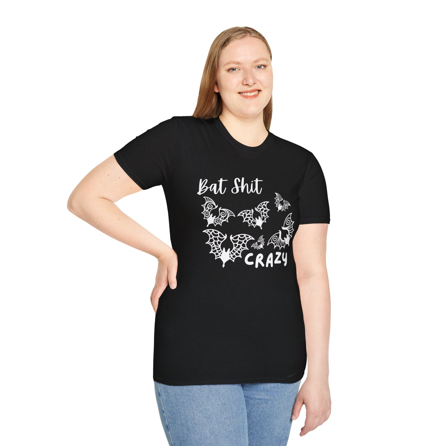 Bat Shit Crazy Unisex Softstyle T-Shirt