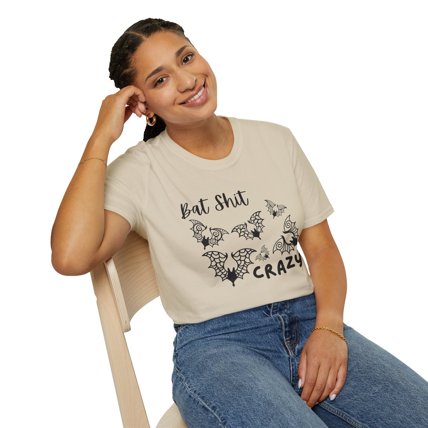 Bat Shit Crazy Unisex Softstyle T-Shirt