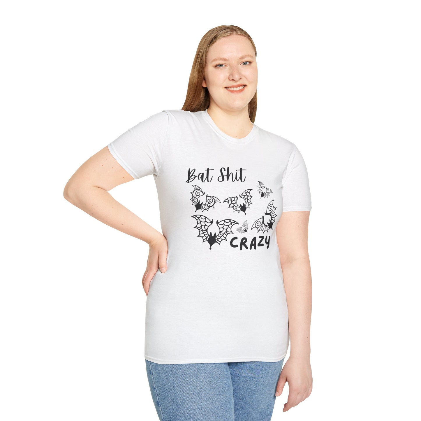 Bat Shit Crazy Unisex Softstyle T-Shirt