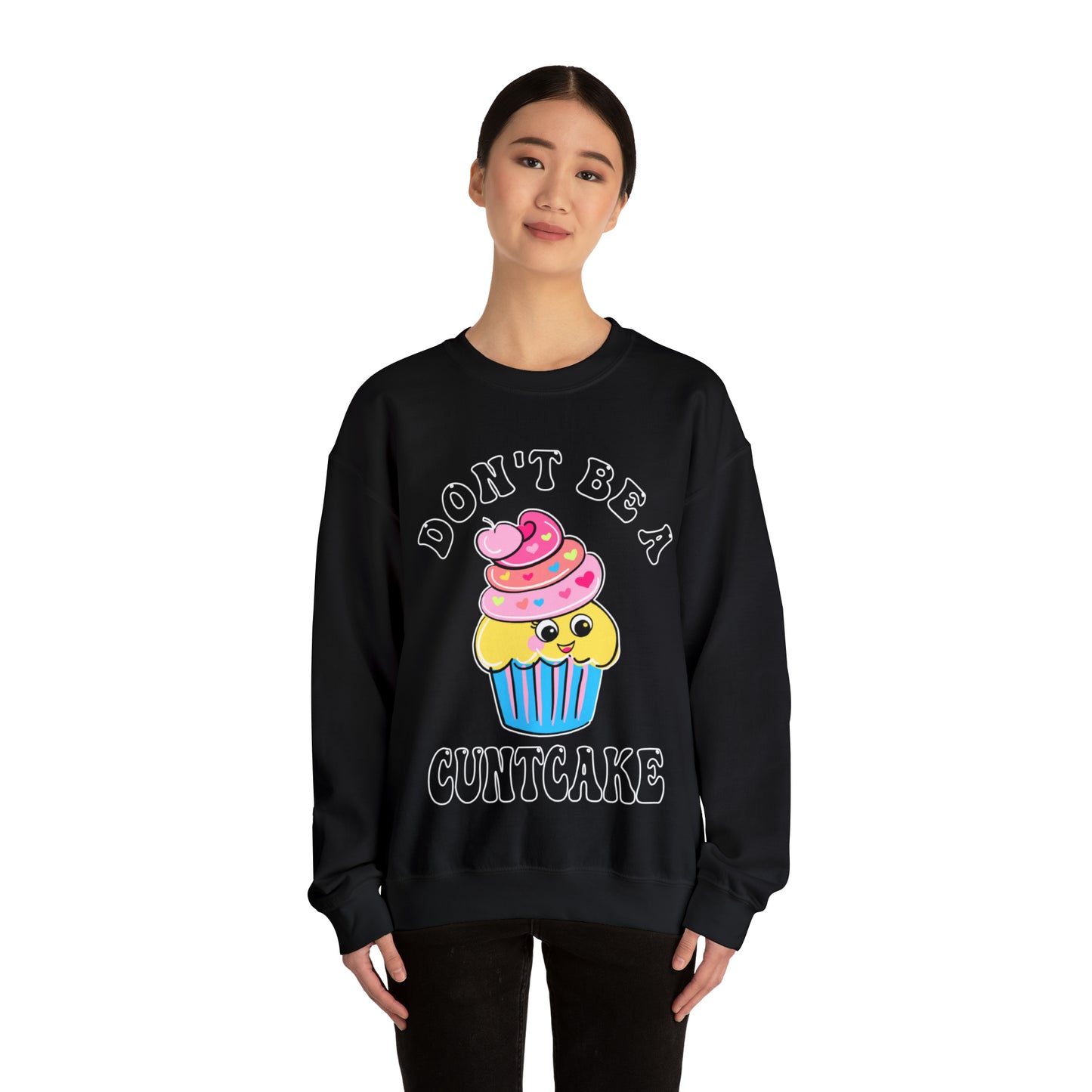 Don't Be A Cuntcake: Unisex Heavy Blend™ Crewneck Sweatshirt