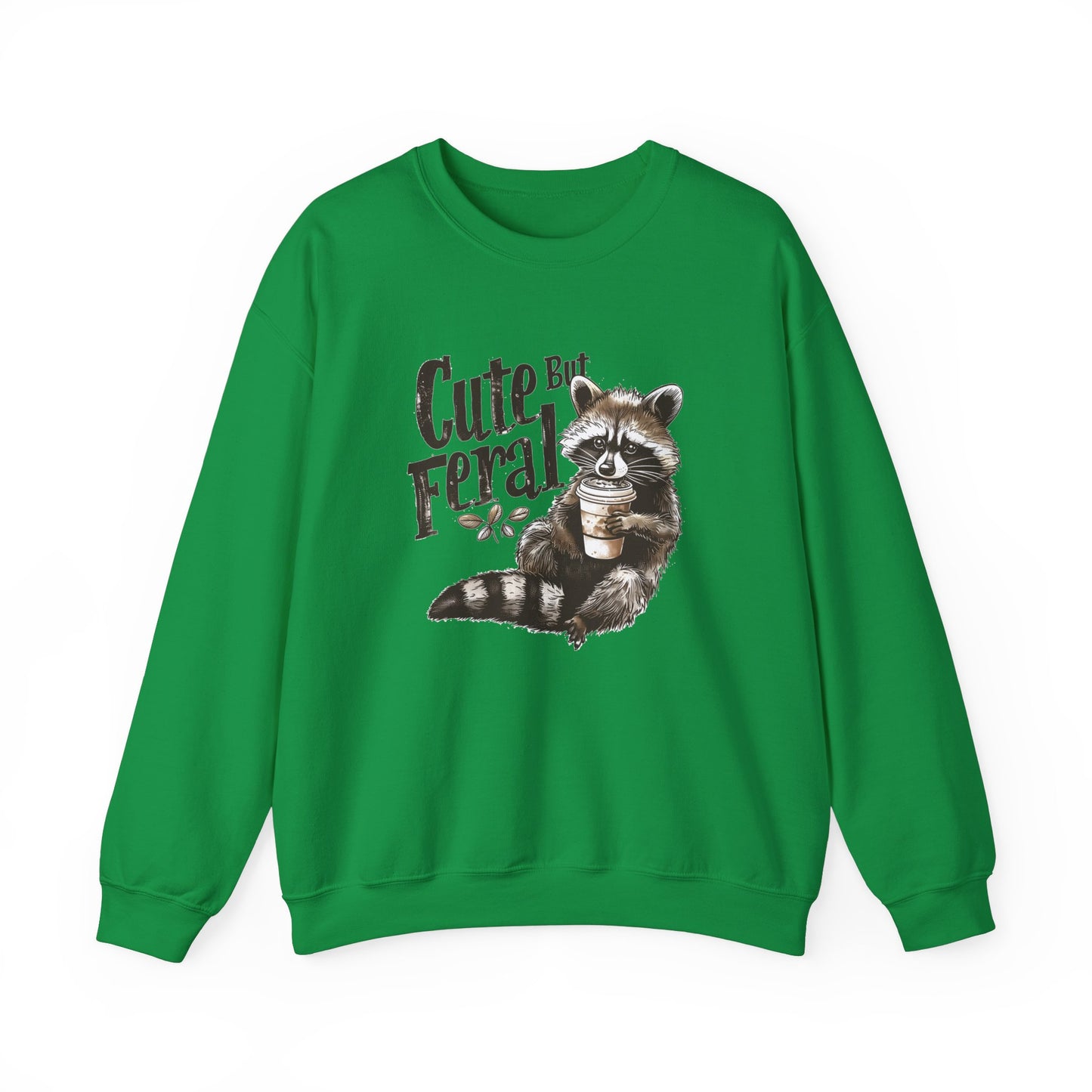 Cute but Feral - Unisex Heavy Blend™ Crewneck Sweatshirt