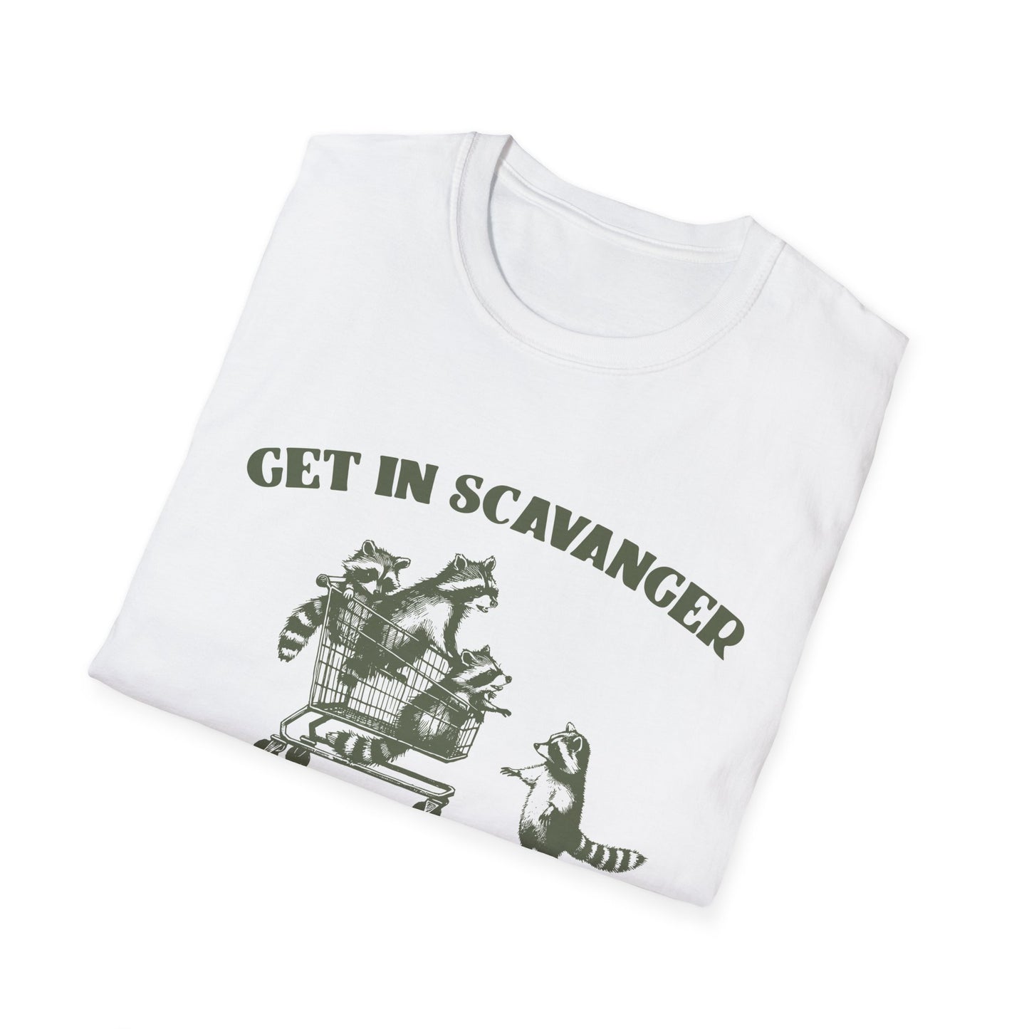 Get in Scavanger We're Going Thrifting - Unisex Softstyle T-Shirt