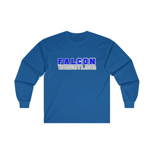 Falcon Wrestling 2 sided: Ultra Cotton Long Sleeve Tee
