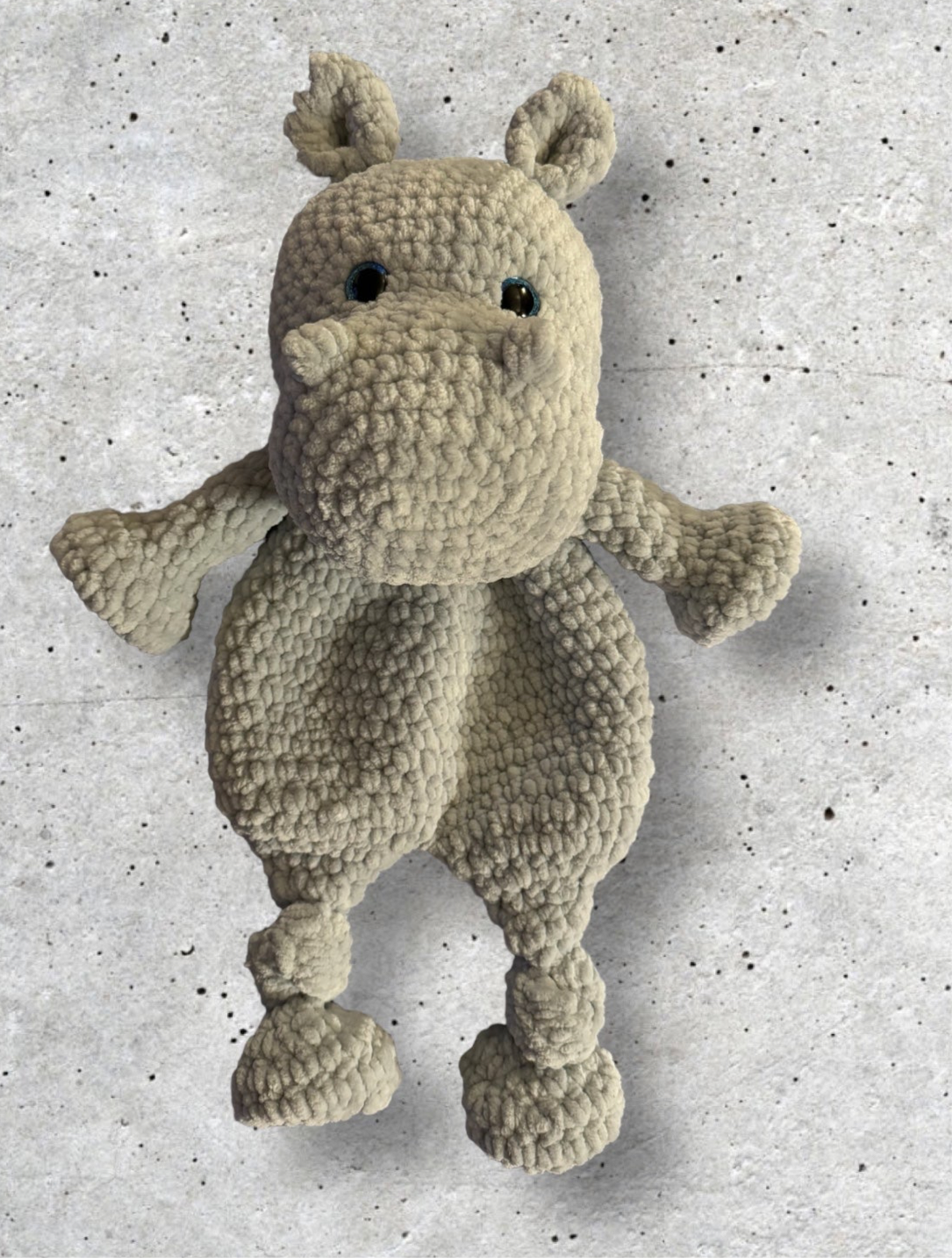 Crochet: Hippo Snuggler