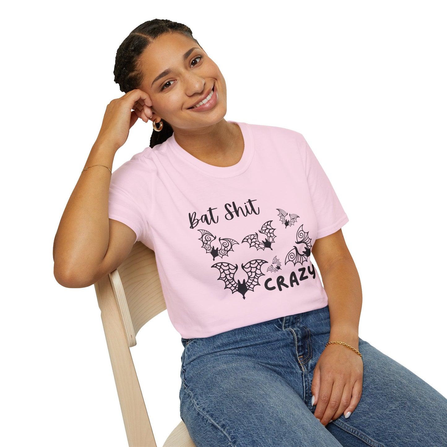 Bat Shit Crazy Unisex Softstyle T-Shirt