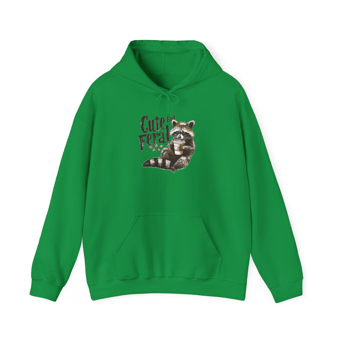 Cute but Feral - Unisex Heavy Blend™ Hooded Sweatshirt