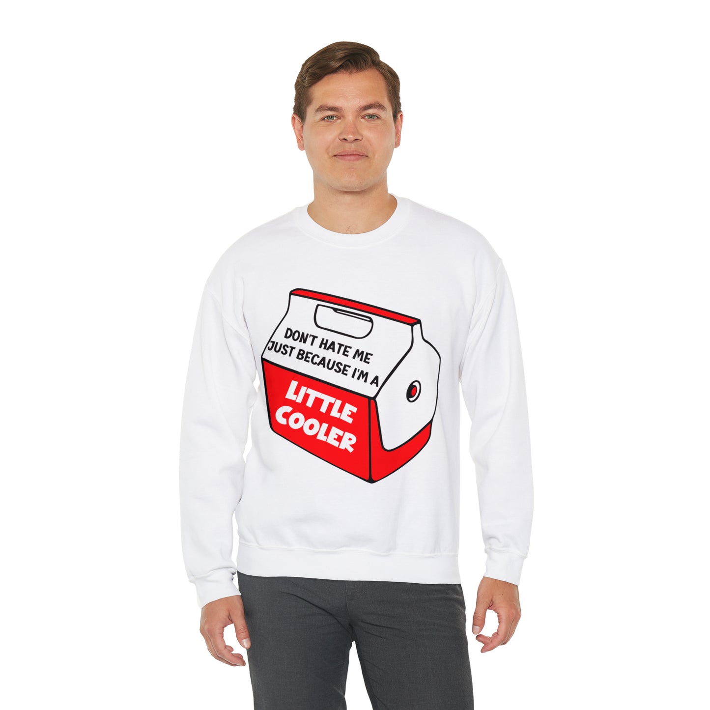 Don't Hate Me Because I'm A Little Cooler: Unisex Heavy Blend™ Crewneck Sweatshirt