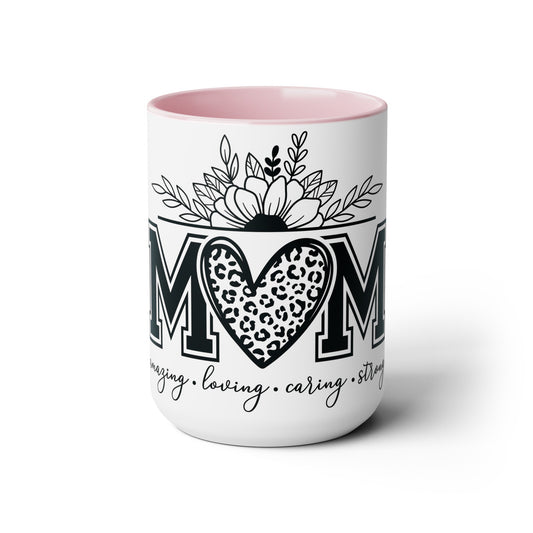 Mothers Day Mug 15oz Two-Tone Coffee Mug