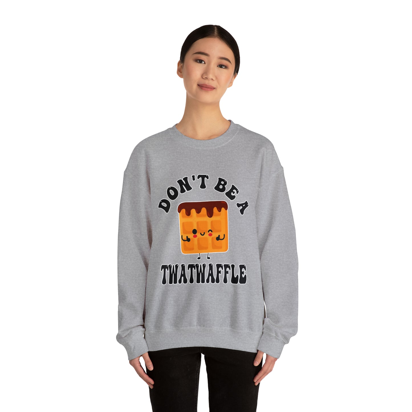 Don't Be a Twatwaffle: Unisex Heavy Blend™ Crewneck Sweatshirt