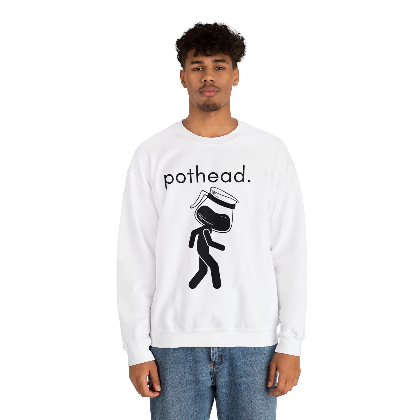 Pothead: Unisex Heavy Blend™ Crewneck Sweatshirt