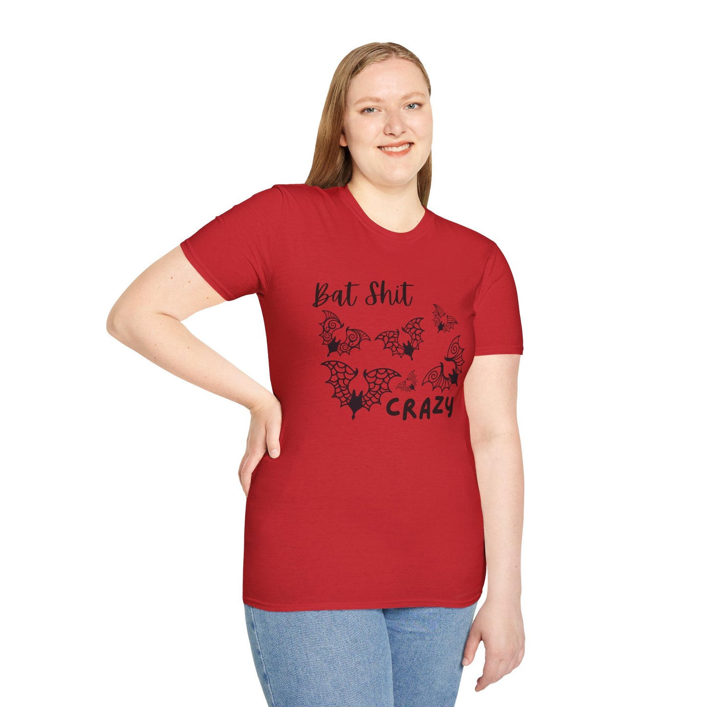 Bat Shit Crazy Unisex Softstyle T-Shirt