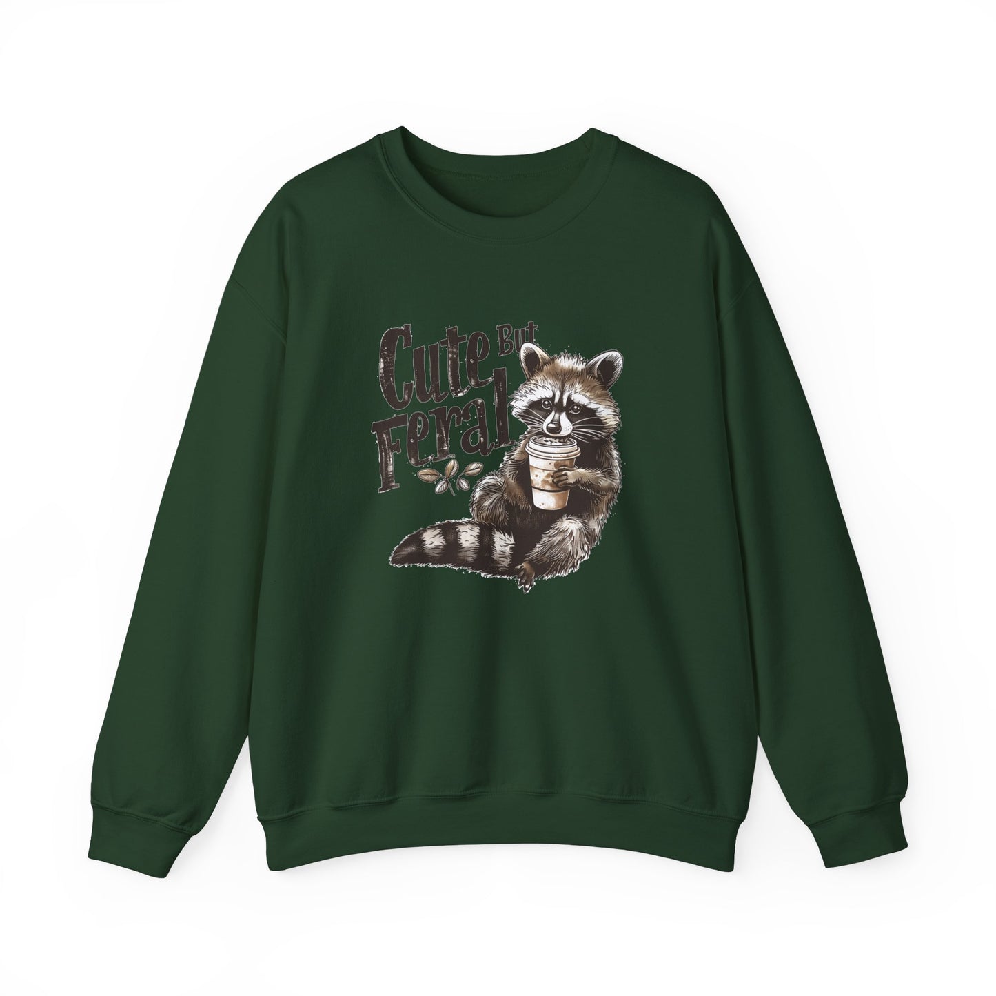 Cute but Feral - Unisex Heavy Blend™ Crewneck Sweatshirt