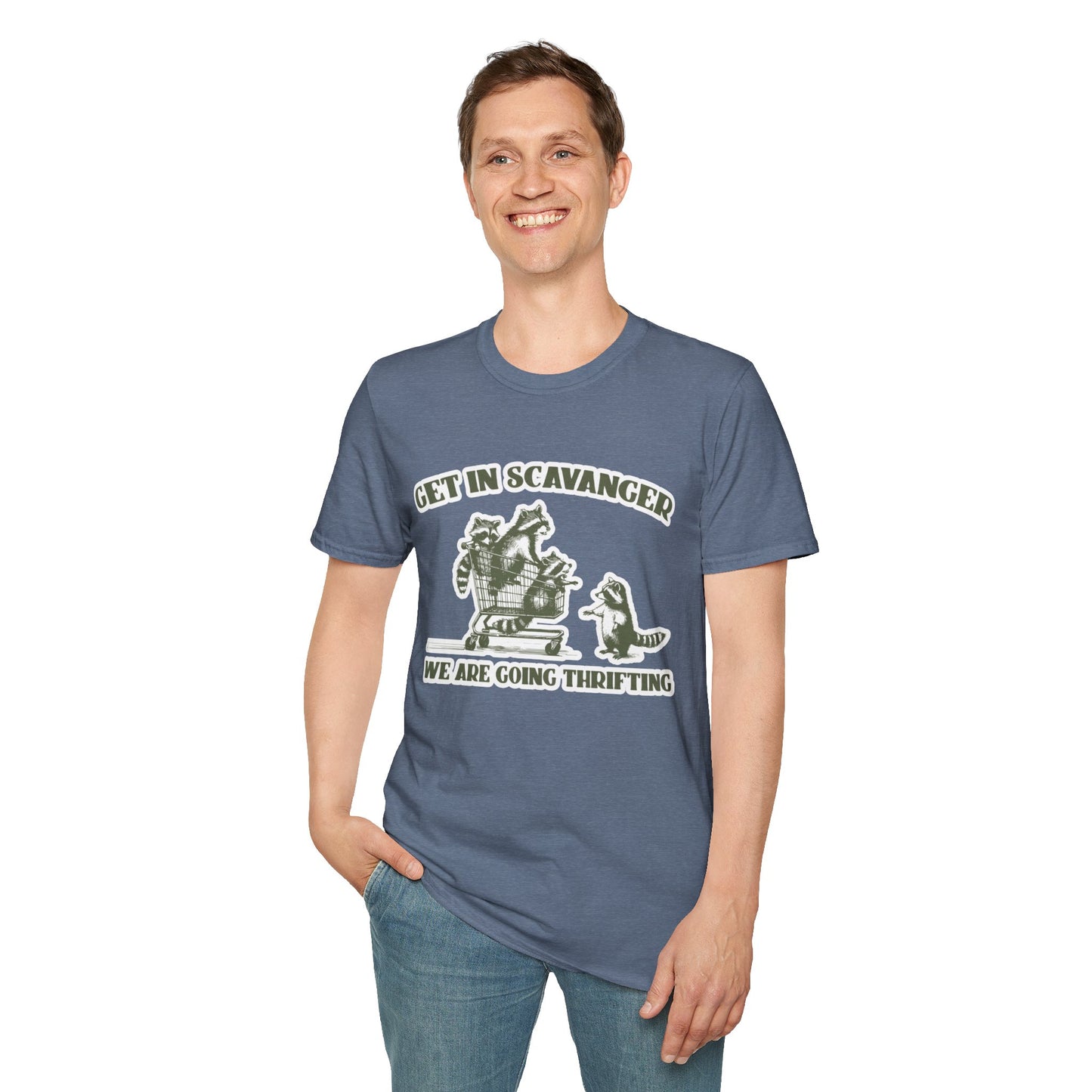 Get in Scavanger We're Going Thrifting - Unisex Softstyle T-Shirt