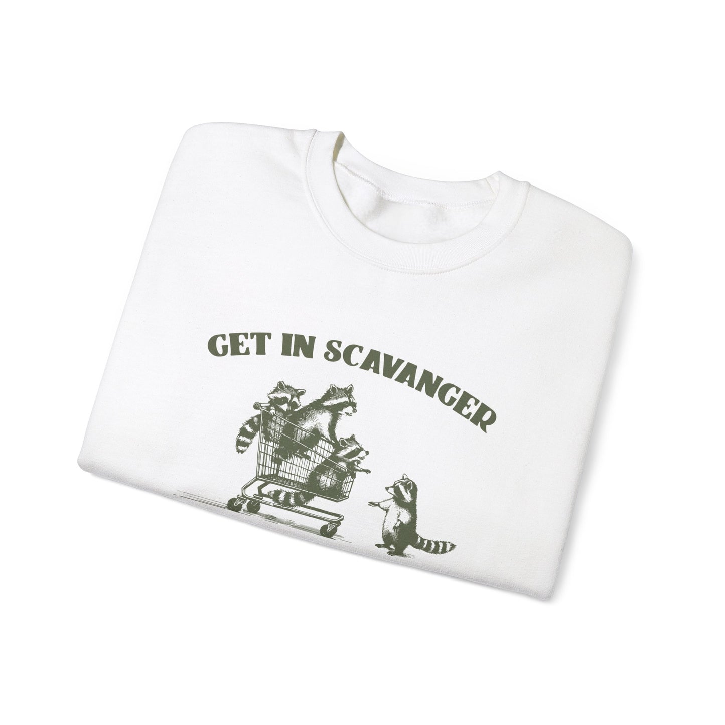 Get in Scavanger We Are Going Thrifting - Unisex Heavy Blend™ Crewneck Sweatshirt