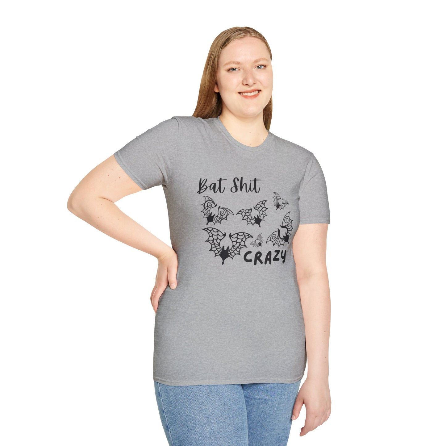 Bat Shit Crazy Unisex Softstyle T-Shirt