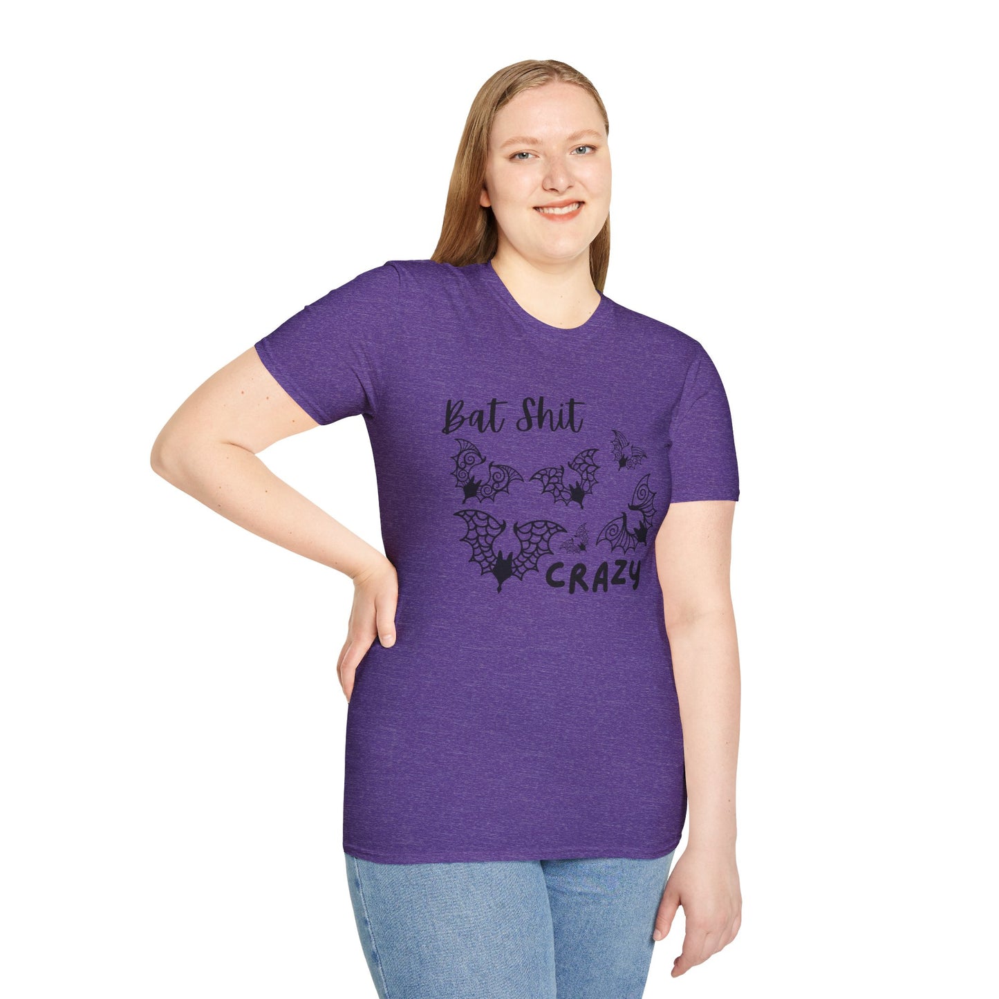 Bat Shit Crazy Unisex Softstyle T-Shirt