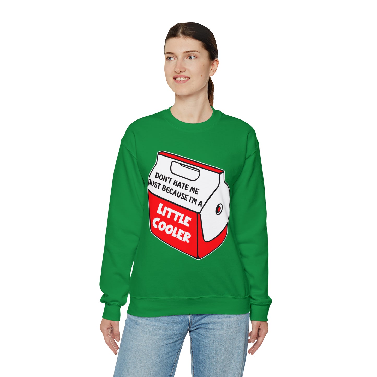 Don't Hate Me Because I'm A Little Cooler: Unisex Heavy Blend™ Crewneck Sweatshirt