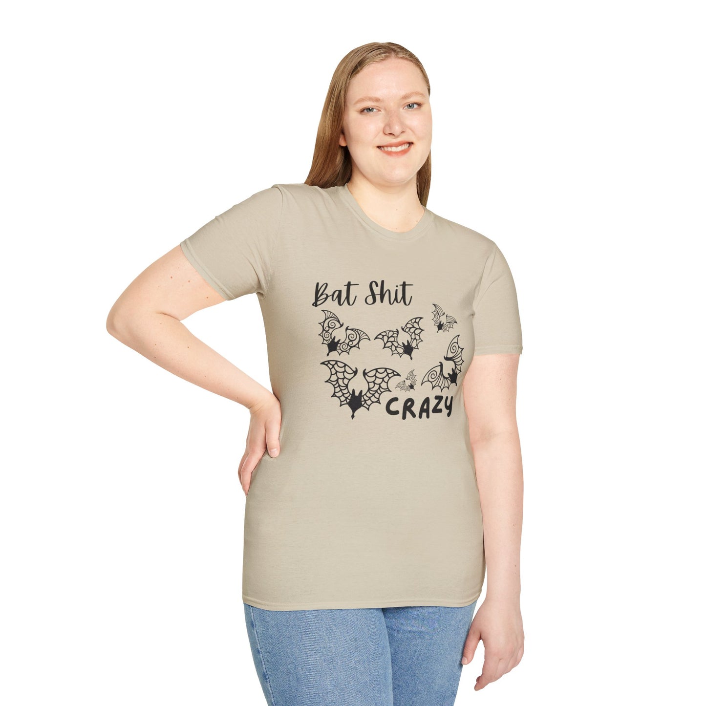 Bat Shit Crazy Unisex Softstyle T-Shirt