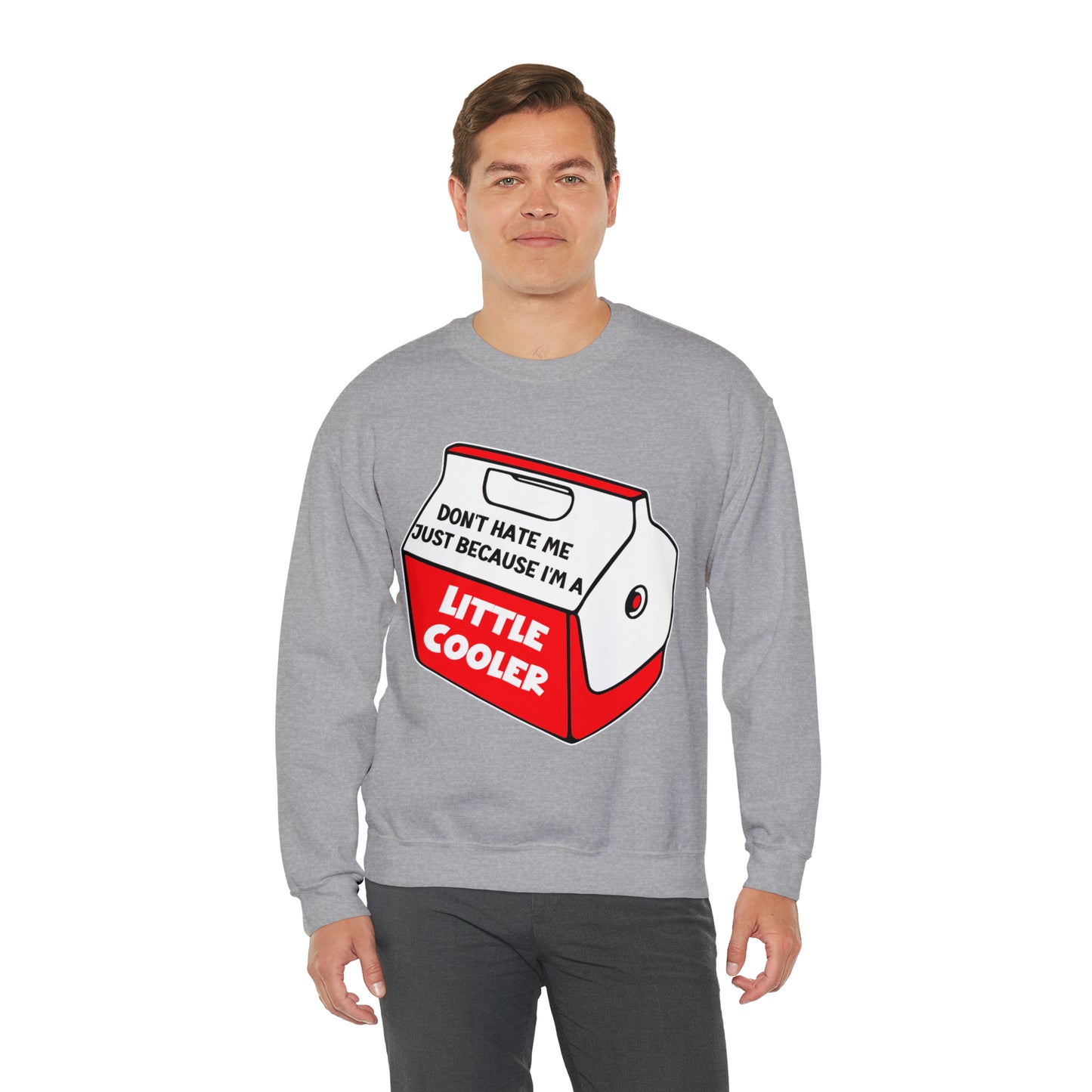 Don't Hate Me Because I'm A Little Cooler: Unisex Heavy Blend™ Crewneck Sweatshirt