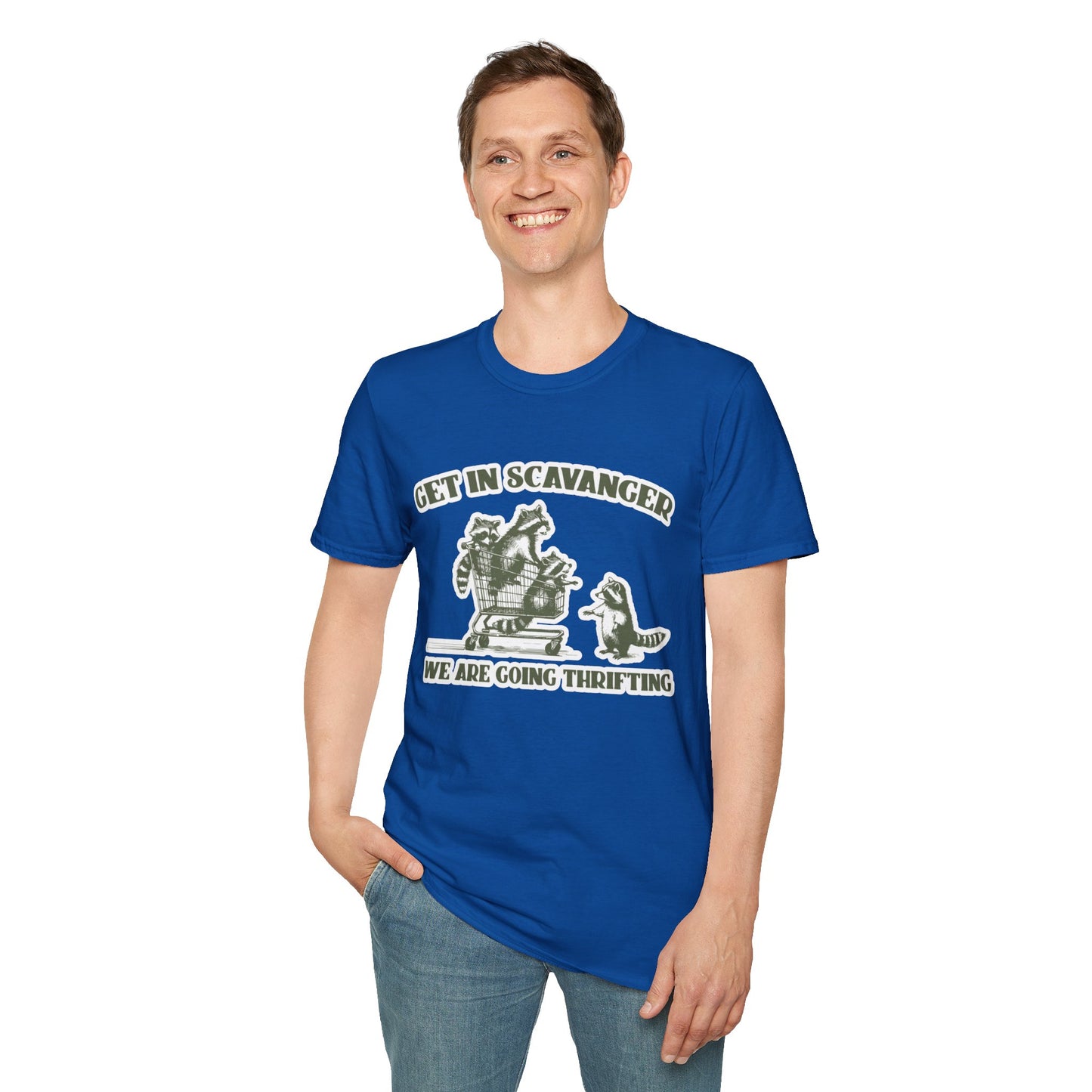 Get in Scavanger We're Going Thrifting - Unisex Softstyle T-Shirt