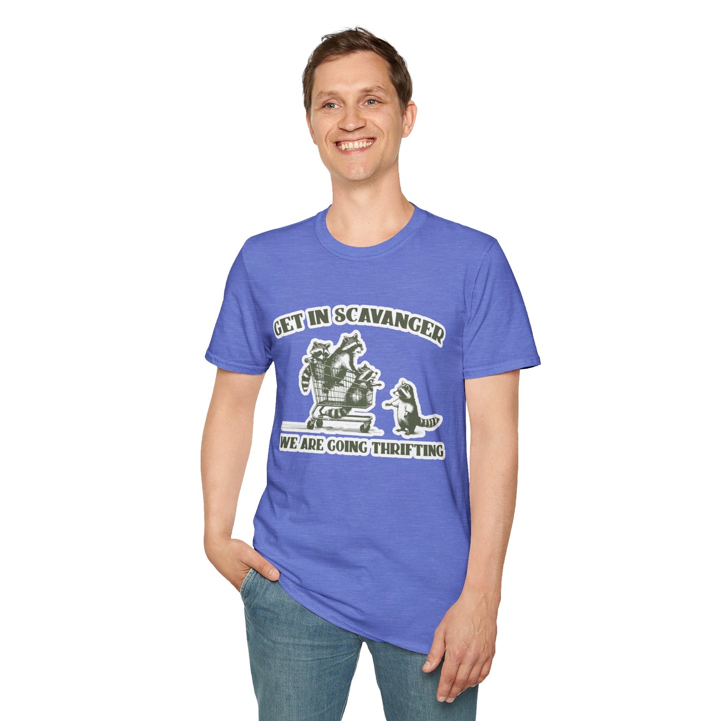 Get in Scavanger We're Going Thrifting - Unisex Softstyle T-Shirt