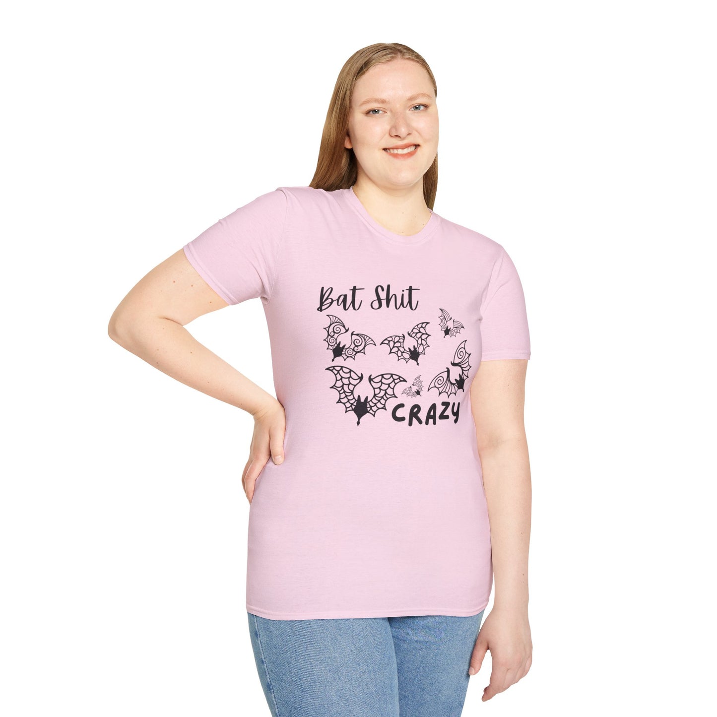 Bat Shit Crazy Unisex Softstyle T-Shirt