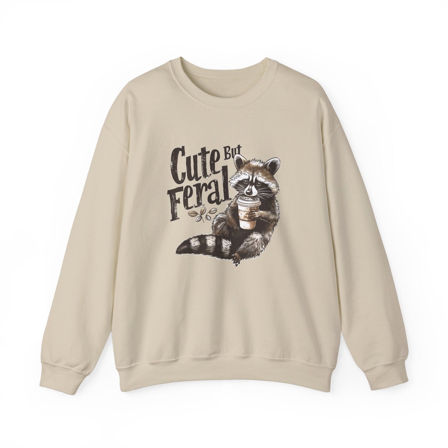 Cute but Feral - Unisex Heavy Blend™ Crewneck Sweatshirt