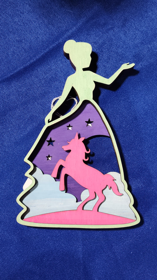 Layered Wood Princess