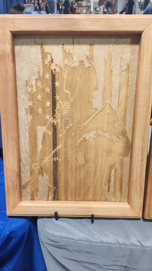 Laser Picture- Soldier